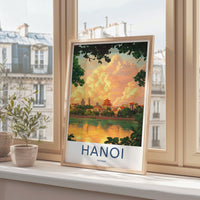 Hanoi Poster - Vietnam Wall Art