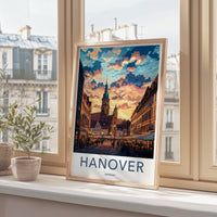 Hanover Poster - Germany Wall Art