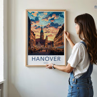 Hanover Poster - Germany Wall Art