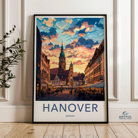 Hanover Poster - Germany Wall Art