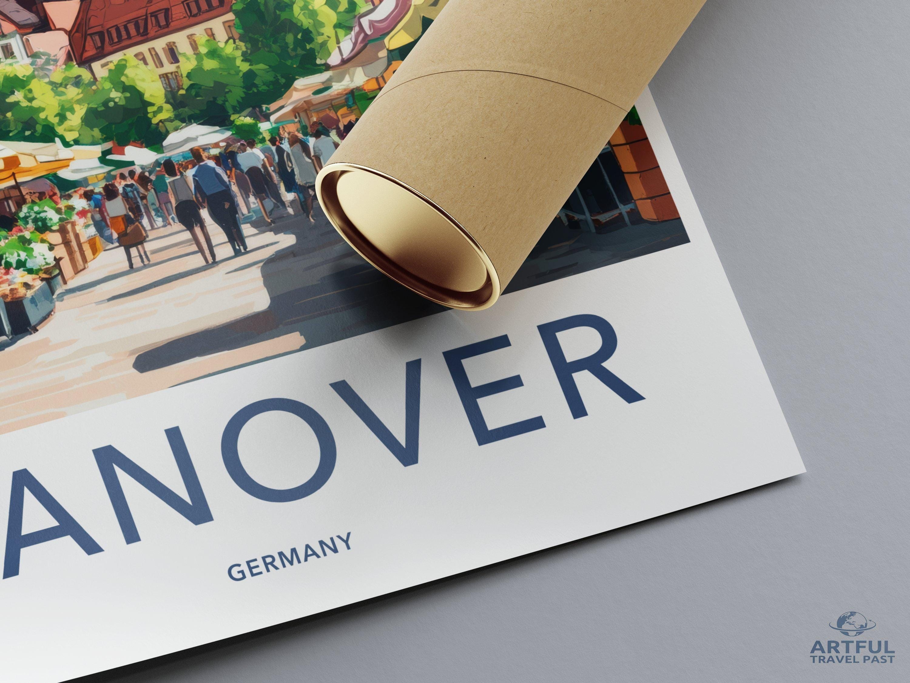 Hanover Poster - Germany Wall Art