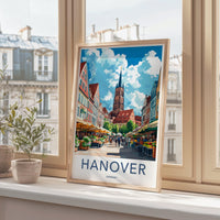 Hanover Poster - Germany Wall Art