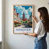 Hanover Poster - Germany Wall Art