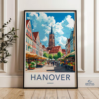 Hanover Poster - Germany Wall Art