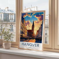 Hanover Poster - Germany Wall Art