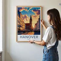 Hanover Poster - Germany Wall Art
