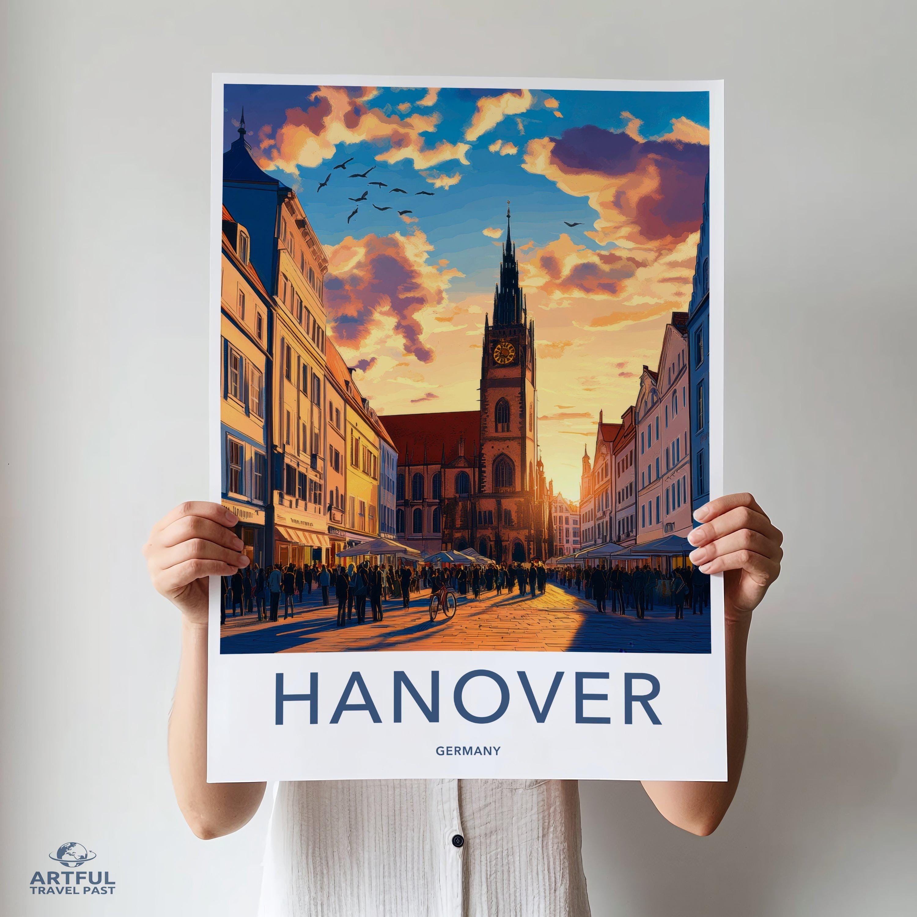 Hanover Poster - Germany Wall Art