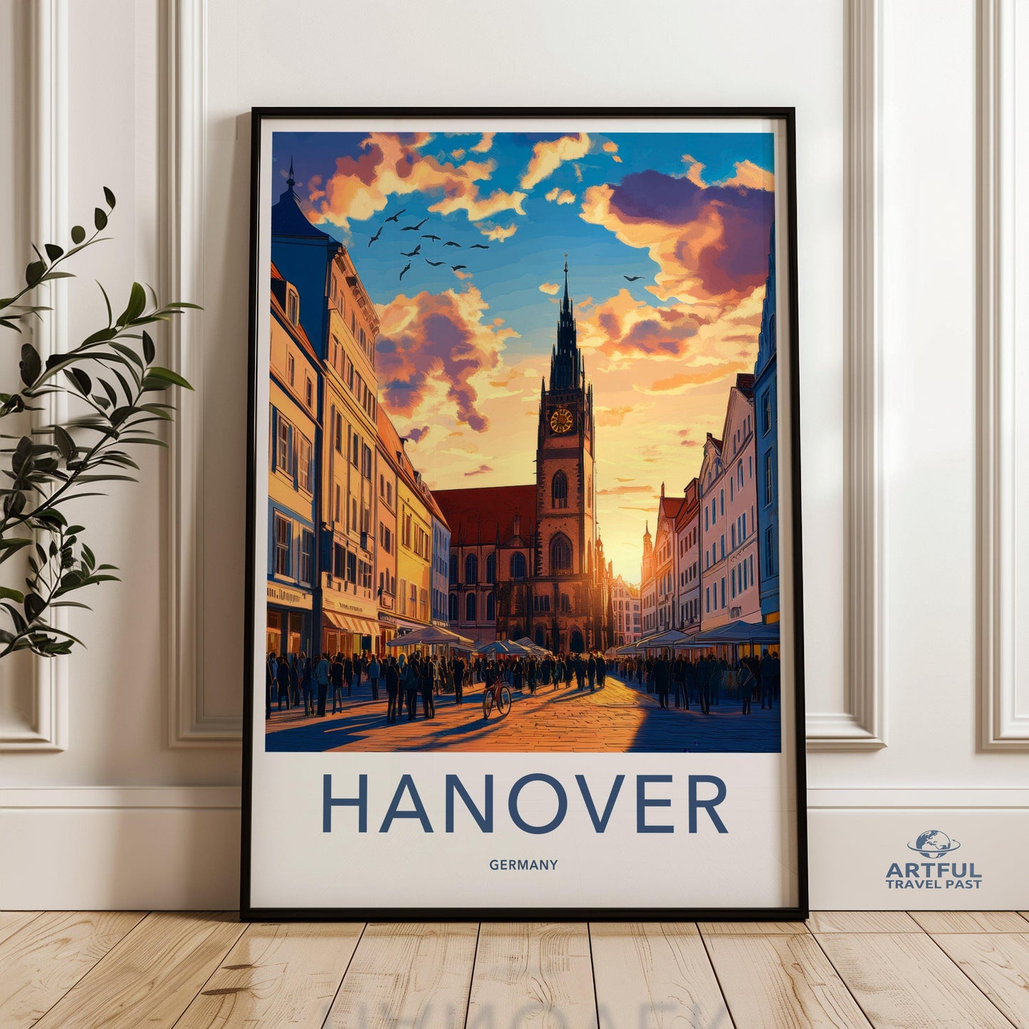 Hanover Poster - Germany Wall Art