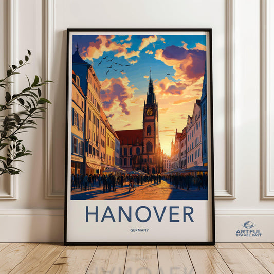 Hanover Poster - Germany Wall Art