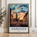 Hanover Poster | Germany Wall Art | Europe Decor