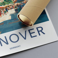 Hanover Poster | Germany Wall Art | Europe Decor
