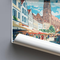 Hanover Poster | Germany Wall Art | Europe Decor