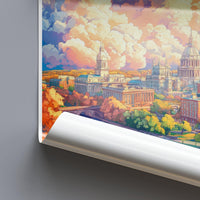 Harrisburg Poster - Pennsylvania Wall Art