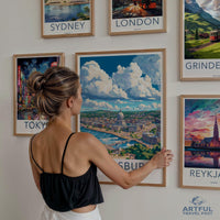 Harrisburg Poster - Pennsylvania Wall Art