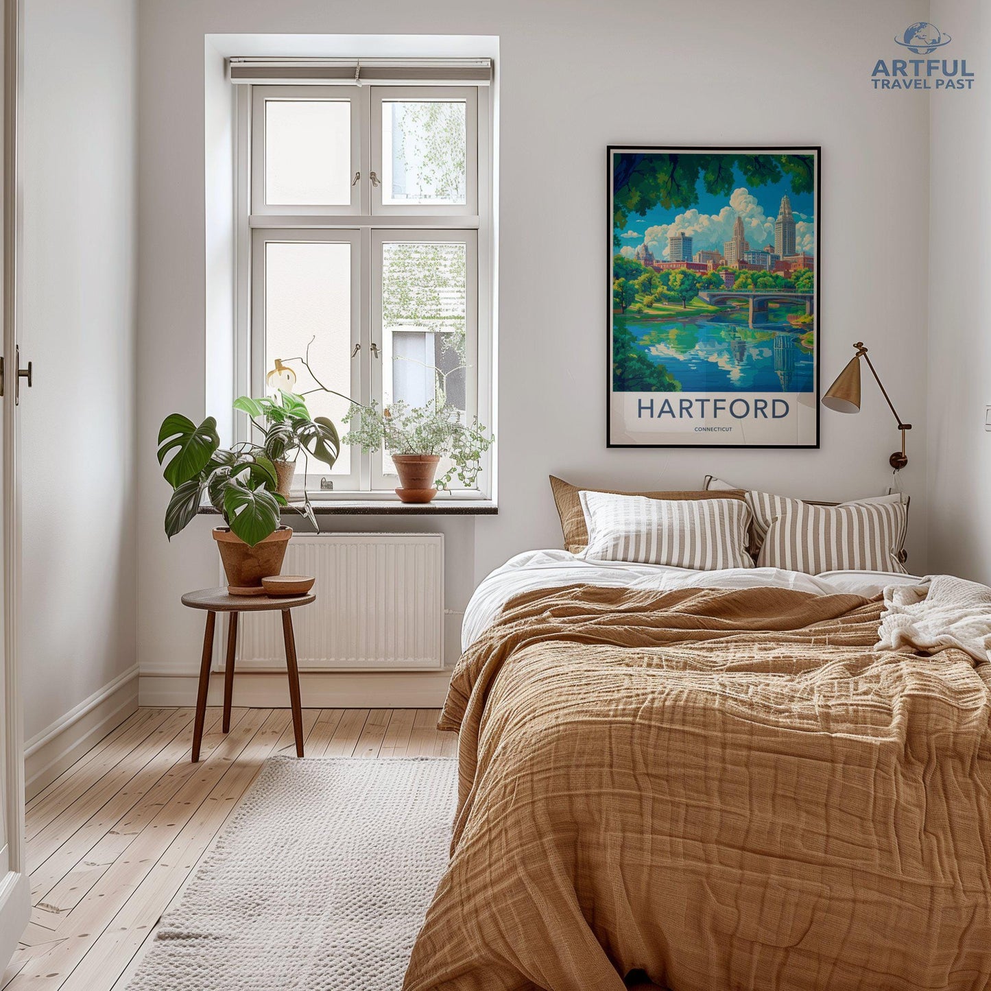 Hartford Poster - Connecticut Wall Art