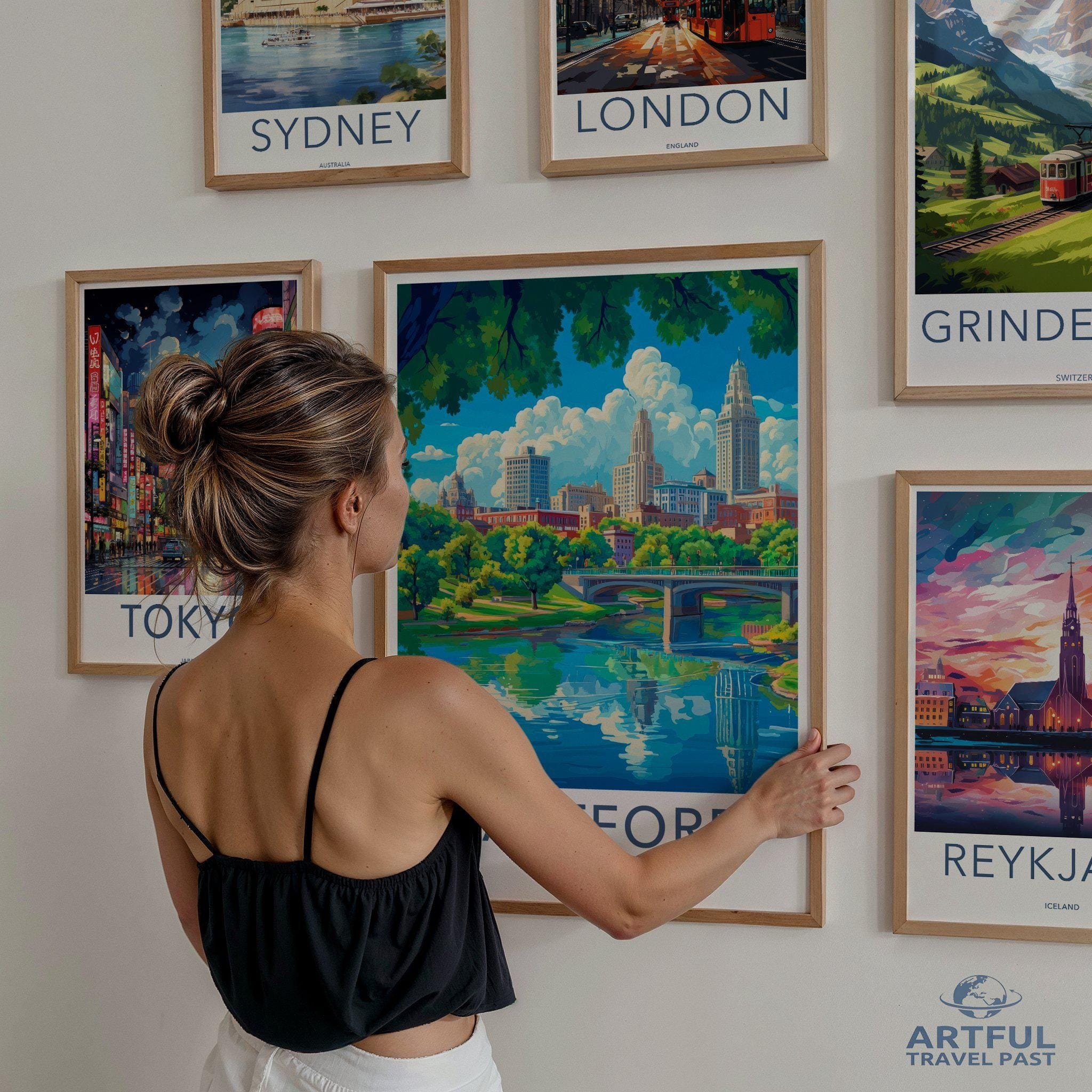Hartford Poster - Connecticut Wall Art