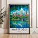 Hartford Poster - Connecticut Wall Art