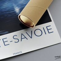 Haute-Savoie Poster | France Wall Art | Europe Decor