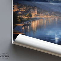Haute-Savoie Poster | France Wall Art | Europe Decor