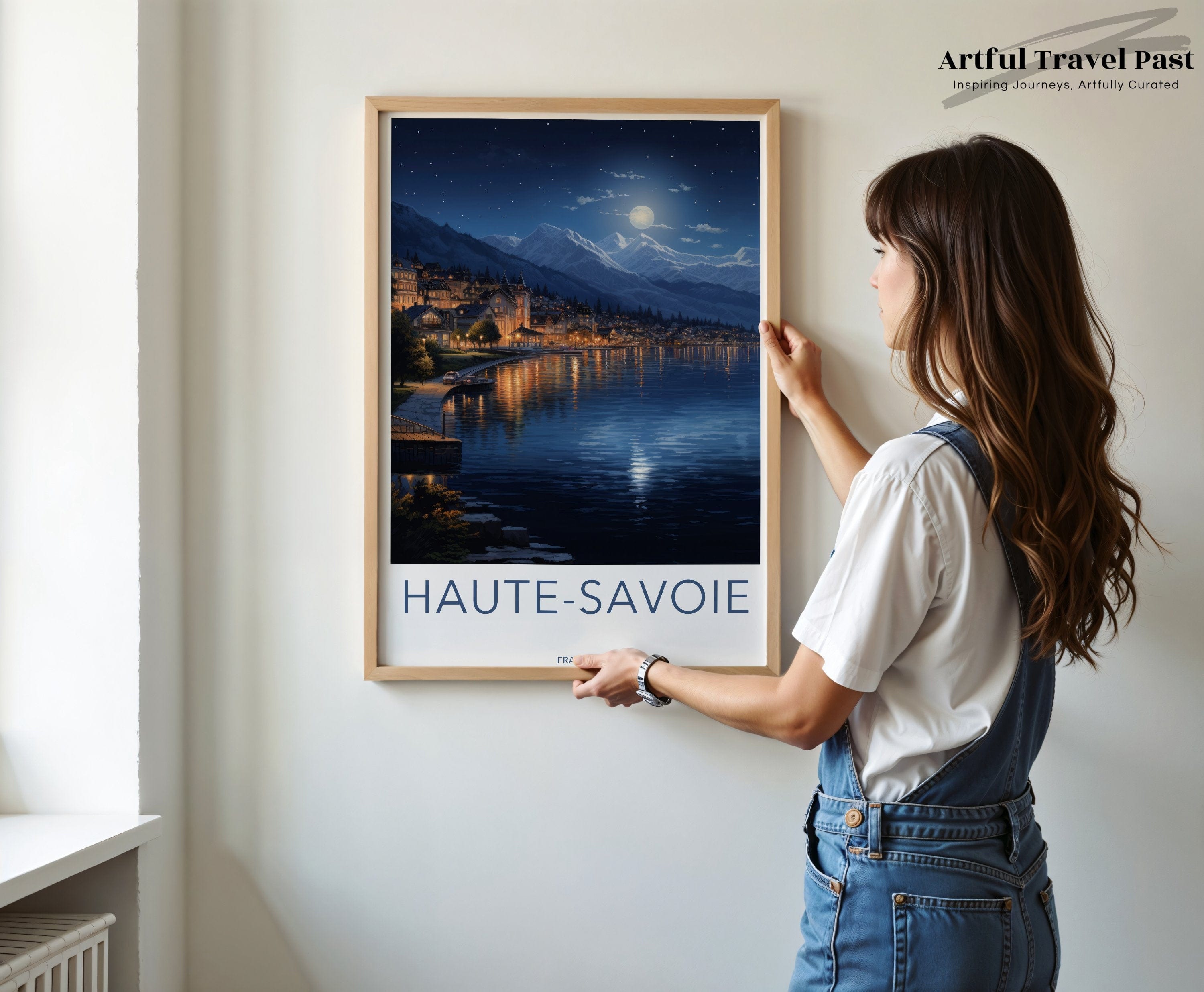 Haute-Savoie Poster | France Wall Art | Europe Decor