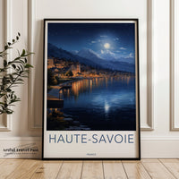 Haute-Savoie Poster | France Wall Art | Europe Decor