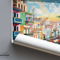 Havana Poster | Cuba Wall Art | Caribbean Decor