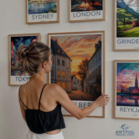 Heidelberg Poster | Germany Wall Art | Europe Decor