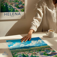 Helena Poster - Montana Wall Art