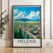 Helena Poster - Montana Wall Art