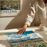 Helena Poster - Montana Wall Art