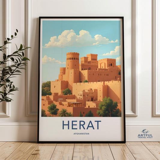 Herat Poster - Afghanistan Wall Art