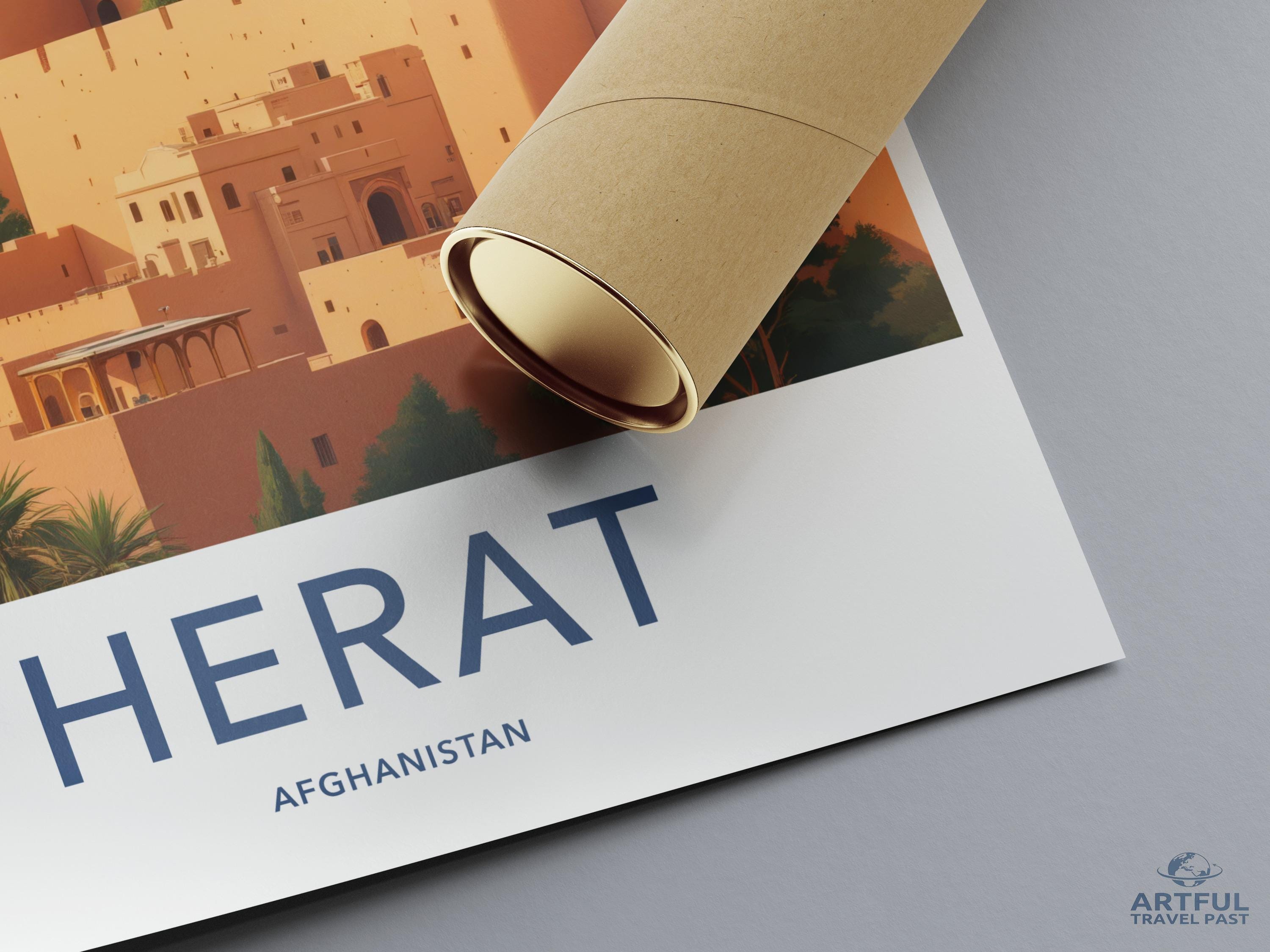 Herat Poster - Afghanistan Wall Art