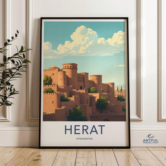 Herat Poster - Afghanistan Wall Art