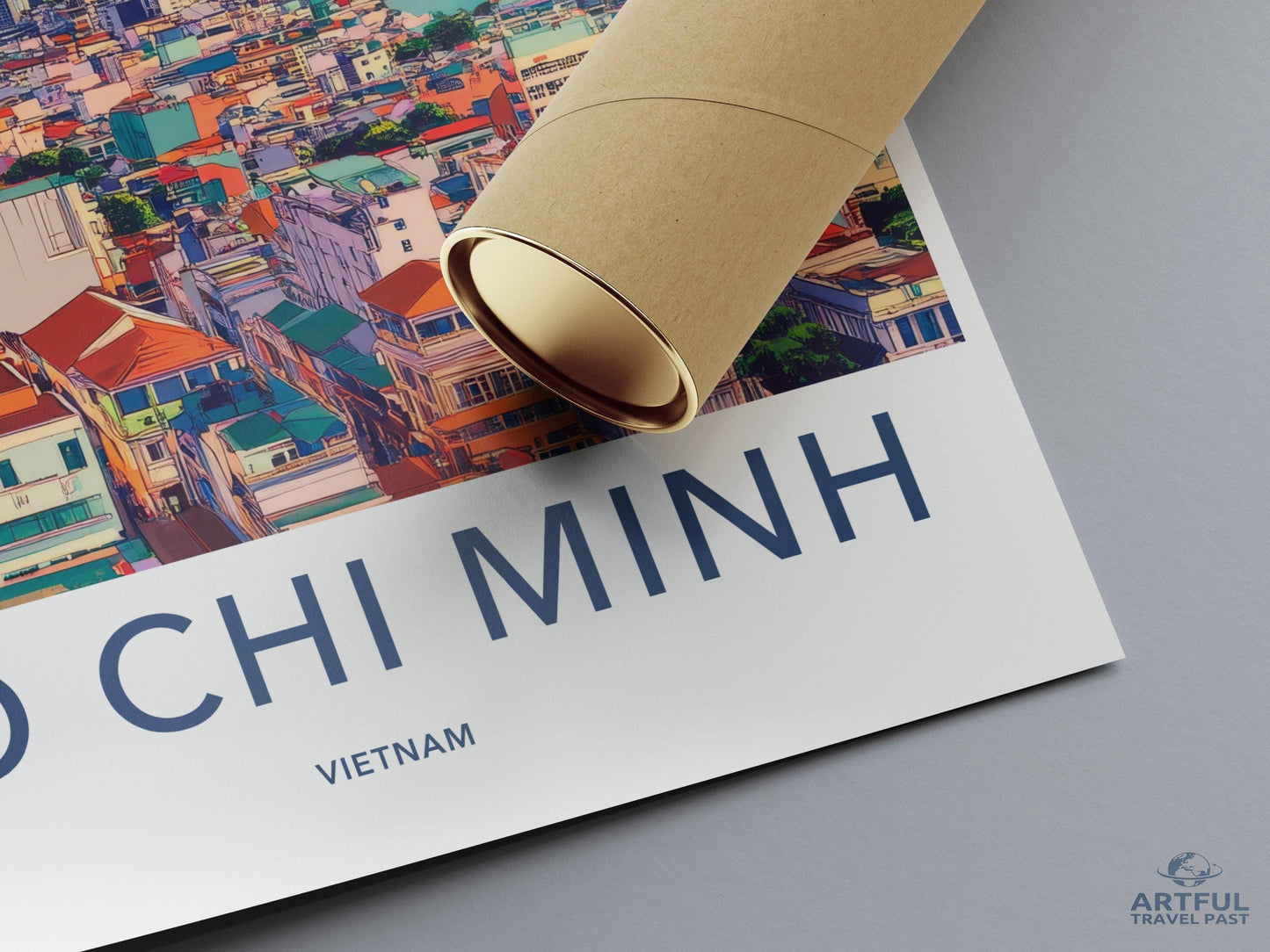 Ho Chi Minh City Poster - Vietnam Wall Art