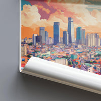Ho Chi Minh City Poster - Vietnam Wall Art
