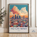 Ho Chi Minh City Poster - Vietnam Wall Art