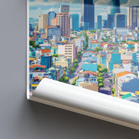 Ho Chi Minh City Poster | Vietnam Wall Art