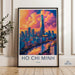 Ho Chi Minh City Poster | Vietnam Wall Art