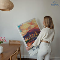 Hobart Poster | Australia Wall Art | Oceania Decor