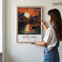 Hoi An Poster - Vietnam Wall Art
