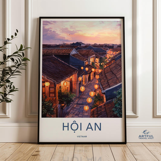 Hoi An Poster - Vietnam Wall Art