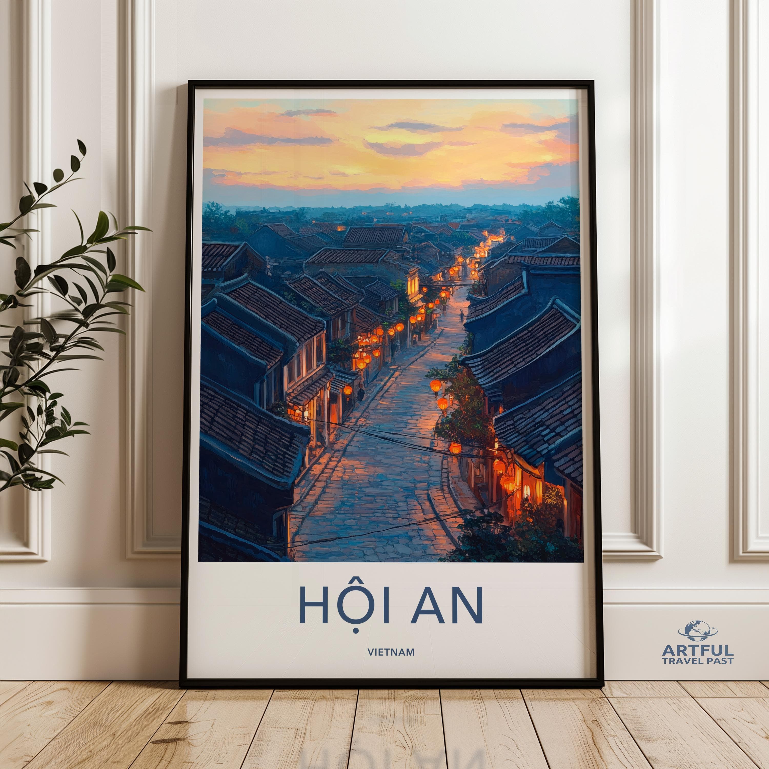 Hoi An Poster - Vietnam Wall Art