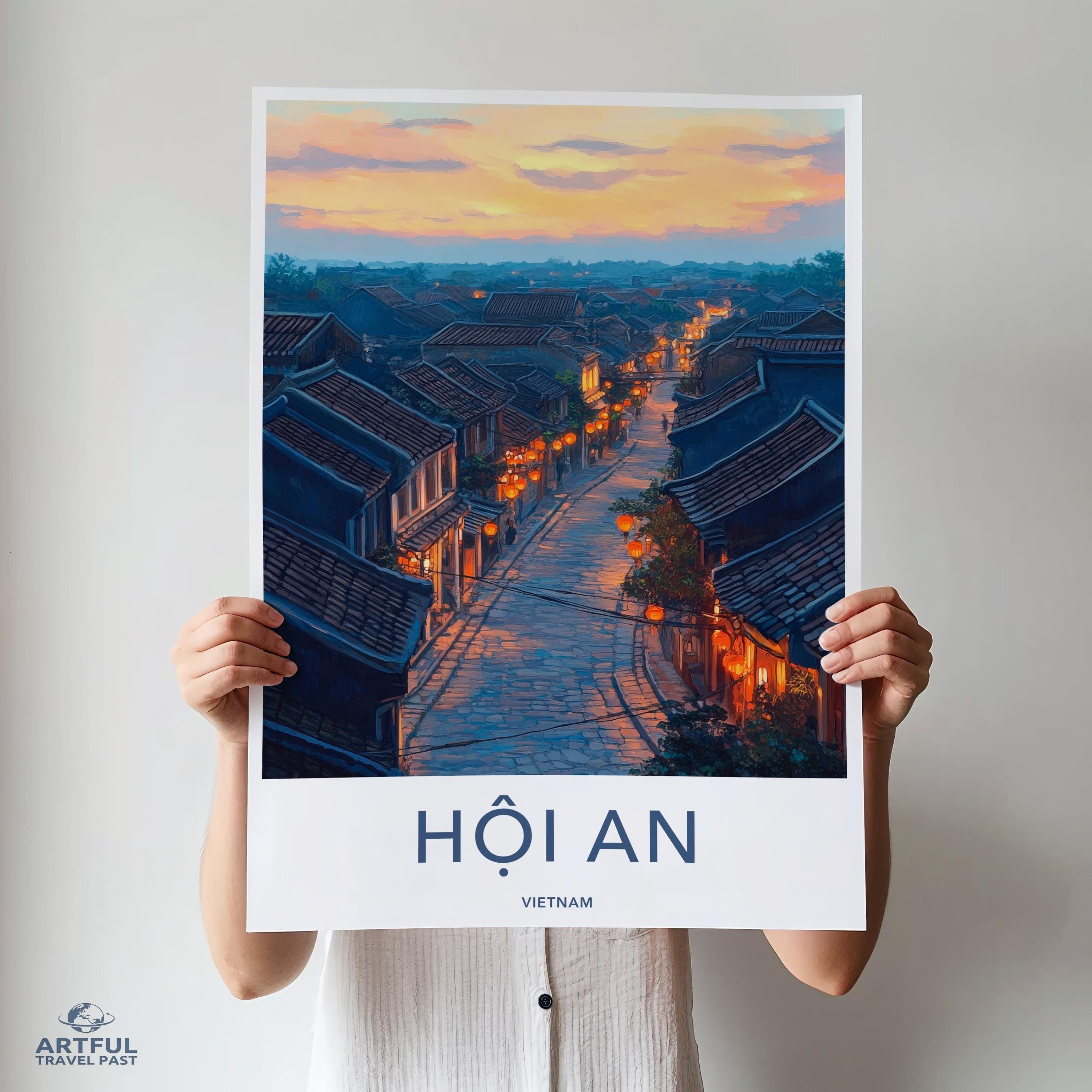 Hoi An Poster - Vietnam Wall Art