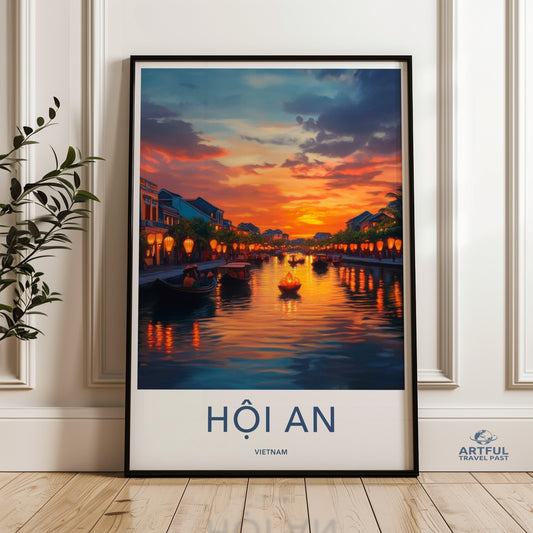 Hoi An Poster - Vietnam Wall Art