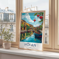 Hoi An Poster | Vietnam Wall Art | Asia Decor