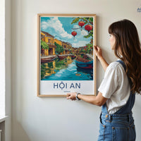 Hoi An Poster | Vietnam Wall Art | Asia Decor