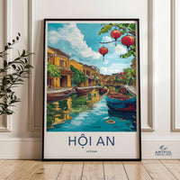 Hoi An Poster | Vietnam Wall Art | Asia Decor
