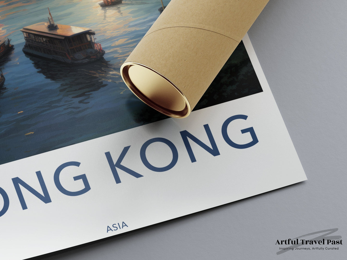 Hong Kong Poster | Scenic Asia Wall Art
