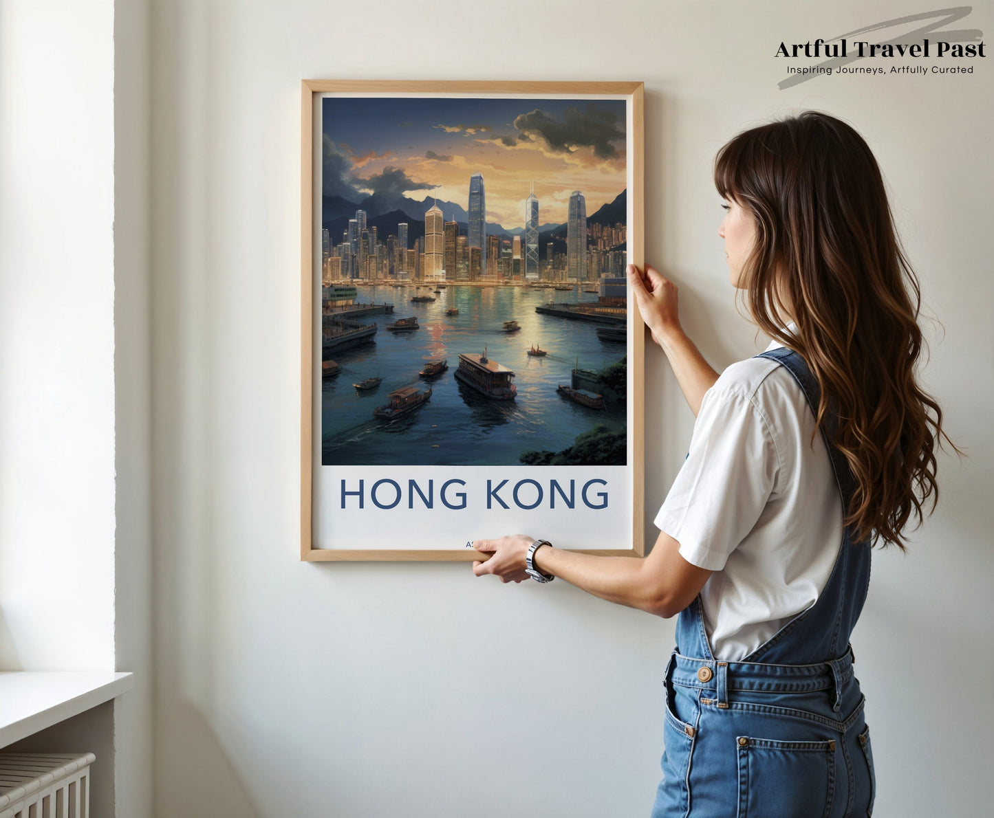 Hong Kong Poster | Scenic Asia Wall Art