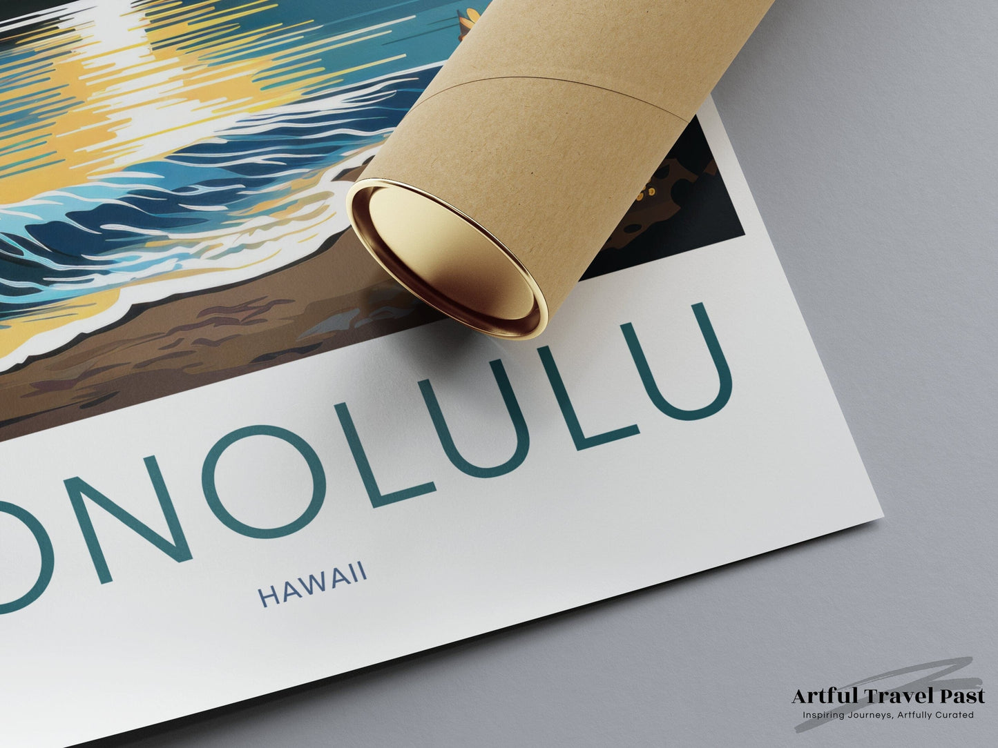 Honolulu Poster - Hawaii Wall Art